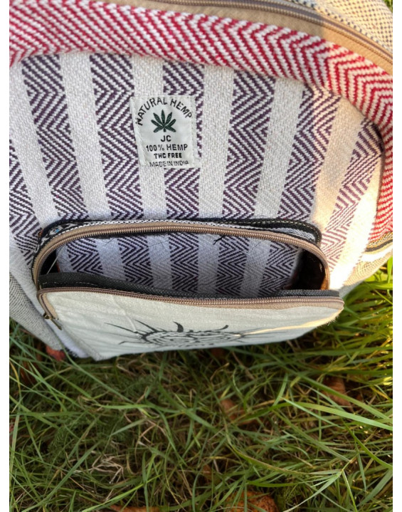 Ethno batoh z konope - OM veľký